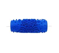 HuadaXtai Rouleau de Peinture Relief Rouleau Décoratif Rouleau d'Impression Brosse à Rouleau en Caoutchouc Solide pour Effet Texturé Utilisable sur Mur Bois