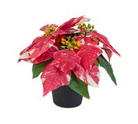 HuadaXtai Sapin de Noël Artificiel, Bonsaï Artificiel, Décoration de Table, Plantes Artificielles Décoratives pour La Maison et Le Jardin En Hiver, Style A