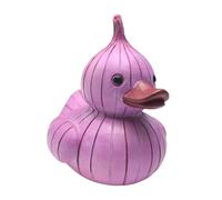 HuadaXtai Sculpture de Canard Figurine D'Intérieur Statue Artisanale Création Unique En Forme de Légume Approprié pour Salon Cuisine Campagnarde et Cadeau Origi, Canard à L'oignon