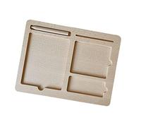 HuadaXtai Tableau de Descriptions Interactif En Bois avec Cartes, Jeu Descriptif et Interactif pour Le Développement de L'enfant, L'observation et L', avec stylo L