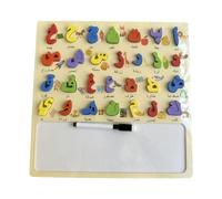 HuadaXtai Tableau D'exercices D'écriture Manuscrite de L'alphabet Arabe - Apprentissage - Cadeau de Saint-Valentin pour Enfants - 30 X 30 Cm