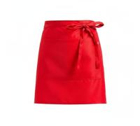 HuadaXtai Tablier Étanche Taille Tablier Demi-taille Tablier Cuisine Tablier Serveur Nylon Résistant aux Éclaboussures avec Ceinture à Nouer et Rangement