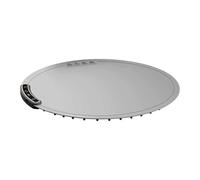 HuadaXtai Tapis Chauffant électrique avec 8 Réglages de Température, Chauffe-plats Multifonctionnel, Plaque Chauffante Enroulable et Nettoyage Facile, Rond Gris