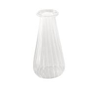 HuadaXtai Vase Miniature En Verre Exquis pour La Décoration de Maison de Poupée, Bouteille rayée