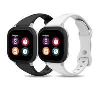 Huadea Lot de 2 bracelets fins en silicone compatibles avec Gabb Watch 3e Band 3 2 1/Gizmo Adventrue 3 3 2 1/SyncUP & Cosmo JrTrack 5/4/3/2 SE/2/JrTrack, 20 mm fin et souple pour petit poignet