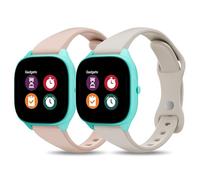 Huadea Lot de 2 bracelets fins en silicone compatibles avec Gabb Watch 3e Band 3 2 1/Gizmo Adventrue 3 3 2 1/SyncUP & Cosmo JrTrack 5/4/3/2 SE/2/JrTrack, 20 mm fin et souple pour petit poignet