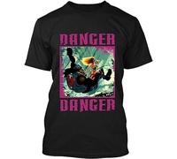 Huadian Danger Danger Screw It! American Glam Metal Band Music Mens T-Shirt T-Shirt Black 3XL