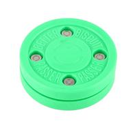 HuadZhylyx Palet de Hockey sur Glace en polyoxyméthylène Vert, Palet d’entraînement pour Le Roller-Hockey, Palet Sec d’Absorption des Chocs pour Usage en extérieur et en Salle, diamètre 7,5