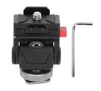 HuadZhylyx Support de Moniteur pour caméra, Rotation à 360° et Inclinaison à 180°, Support de Moniteur de Terrain avec Sabot Froid et vis de 1/4 Pouce, Compatible avec Les appareils Photo