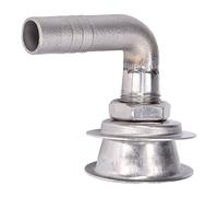 HuadZhylyx Ventilation de réservoir de Carburant à Angle Droit, Filetage M16, Accessoire de Ventilation en Acier Inoxydable 316, Ventilation de réservoir de Carburant Marin résistante à la