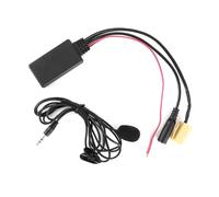 huaer Adaptateur Audio Bluetooth, câble Audio Radio Bluetooth 59.1in Adaptateur AUX Mains Libres pour Voiture avec Microphone adapté pour 159, Grande Punto