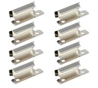 HUAERW Pince de lit pour imprimante 3D pour lit chauffant en verre pour fixer le lit en verre compatible avec Ender 3 Ender 3 v2 Ender 3S Ender 3 Pro Ender 5 Pro CR-20 Pro CR-10S Pro Series (lot de 8)