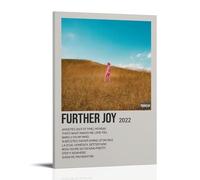 HUAEYWQBERRH Poster de l'album The Regrettes Further Joy pour salon, chambre à coucher, décoration murale, 20 x 30 cm, style cadre