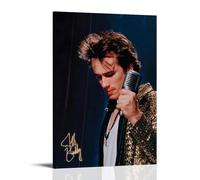 HUAEYWQBERRH Poster Jeff Buckley pour salon, chambre à coucher, décoration murale, impression de couverture de 50 x 75 cm, style cadre