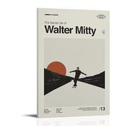 HUAEYWQBERRH Poster La vie secrète de Walter Mitty pour salon, chambre à coucher, décoration murale, 20 x 30 cm, style cadre