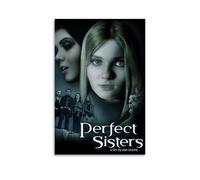 HUAEYWQBERRH Poster « Perfect Sisters » pour salon, chambre à coucher, décoration murale, 40 x 60 cm, style sans cadre
