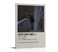HUAEYWQBERRH Poster Super Dark Times pour salon, chambre à coucher, décoration murale, impression de couverture 30 x 45 cm, style cadre