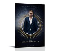 HUAEYWQBERRH Poster The Night Manager pour salon, chambre à coucher, décoration murale, impression de couverture 50 x 75 cm, style cadre