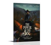 HUAEYWQBERRH Poster The Power Of The Dog pour salon, chambre à coucher, décoration murale, 20 x 30 cm, style cadre