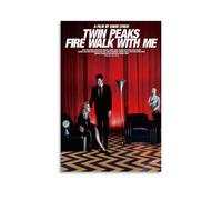 HUAEYWQBERRH Poster Twin Peaks Fire Walk with Me pour salon, chambre à coucher, décoration murale, impression de couverture 40 x 60 cm, sans cadre