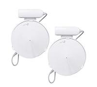Huafly BECEMURU Lot de 2 supports muraux pour Wi-Fi avec système de gestion des câbles pour TP-Link Deco M9 Plus WiFi