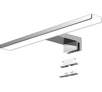 HUAG-Led Lampe Miroir Salle De Bain 40 Cm 10W 820lm 230V Blanc Froid 6000K,Slim Bain Miroir Lampe,Pince Sur Le/Miroir Cabinet/Mur D'éclairage 400mm