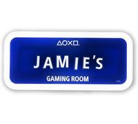Huag-Playstation Panneau Lumineux Officiellement Licencié, Panneau Led Personnalisable Pour Salle De Jeu, Stickers Inclus, Alimenté Par 3xaaa Piles