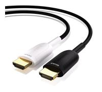 huaham Câble HDMI 2.1 8K Fibre Optique 2m Ultra High Speed 8K@60Hz 4K@120Hz 48Gbps Câble HDMI 2.1, prise en charge eARC RTX 3090 HDCP 2.2&2.3 Dolby Compatible avec PS5, Xbox Series