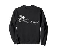 Huahine, Souvenir de Plage Signature de la Polynésie française Sweatshirt