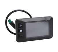 Huairdum Affichage des Vélos électriques, Compteur d'Affichage LCD pour Vélo électrique avec écran LCD Clair, Affichage Précis du Niveau de Batterie, Idéal pour Les Cyclistes