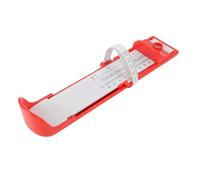 Huairdum Appareil de Mesure du Pied pour Enfants, Outil de Mesure de la Taille des Chaussures, Jauge de Longueur du Pied avec un Poids Léger et Sûr, Idéal pour un Usage Domestique des Enfants (rouge)