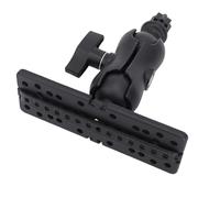 Huairdum Base de Montage pour Détecteur de Poissons, Support Marin à Boule Rotative à 360 Degrés, avec Angle Réglable pour Lowrance Raymarine, Idéal pour Kayak, Bateau, canoë et Ponton