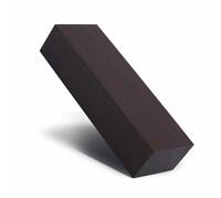 Huairdum Blocs de Bois d'ébène, 12 X 4 X 2,5 Cm, Blancs Denses en Bois Noir pour Sculpter et Tourner, Blocs de à Grain Fin avec Surface Lisse, Idéal pour les Poignées d'instruments de Musique et