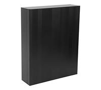 Huairdum Boîte de Projet en Aluminium, Boîtier Noir Mat DIY | 50x178x220mm, Surface Oxydée par Moulage Sous Pression, Blindage par Dissipation Thermique, pour Jonction PCB Anti-tonnerre