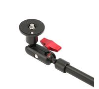 Huairdum Bras de Caméra Réglable de 31 Pouces, Support de Caméra articulé à Filetage 1/4 Pouces 3/8, Support Rotatif à 360 Degrés pour Caméras d'action DSLR, Smartphones, Idéal pour