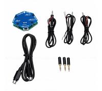 Huairdum CE 19 Data Interface Expansion Card Compatible with G90 X5105 | Adaptateur audio DIN8 vers 3,5 mm avec port DIN6, isolation numérique, interface Push To Talk