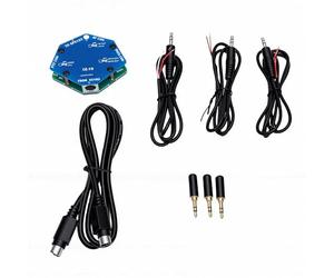Huairdum CE 19 Data Interface Expansion Card Compatible with G90 X5105 | Adaptateur audio DIN8 vers 3,5 mm avec port DIN6, isolation numérique, interface Push To Talk