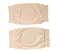 Huairdum Cheville Protection Sleeve, Doux Elastique Cheville Protection Sleeve Pad de Protection en Silicone Pied Respirant Chaussette de Fente au Talon pour Bottes Patins Attelles Attelles