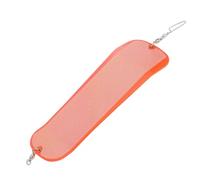 Huairdum Clignotant de Pêche, Planche de Plongée Lumineuse sous-Marine Double Face en ABS pour Accessoires de Pêche à la Traîne en Mer avec Surface Réfléchissante pour la en Eau Douce et en Eau