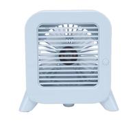 Huairdum Climatiseur Portable, Ventilateur de Refroidissement Personnel, Petit Refroidisseur d'air de Bureau avec Fonctionnement Silencieux, Idéal pour la Chambre, le Bureau et l'extérieur