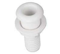 Huairdum Connecteur Traversant de Coque de Bateau, Raccord Traversant de Coque Marin de 29 Mm, Sortie de Drainage Lisse avec Résistance à la Corrosion, Idéal pour Les Yachts et Les Camping-Cars
