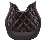 Huairdum Coussin de Siège de Moto, avec Gel Rafraîchissant Driver (Point | Coutures Rhombiques à Double Ligne, Mousse Haute densité, Housse de qualité Marine Résistante aux Intempéries, pour Sport