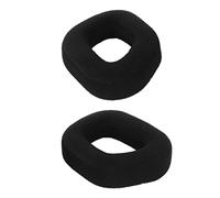 Huairdum Coussinets d'oreille de Remplacement, Coussinets d'oreille pour Casque HS80 RGB avec Tissu en Flanelle Respirante, Mousse à Mémoire de Forme Haute densité