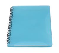Huairdum Dossier de Partition Musicale, Classeur de Protection en Feuille de PVC de Grande capacité avec Présentation Claire et Marquage Gratuit, Idéal pour le Bureau, l'école, la Maison, la (BLUE)