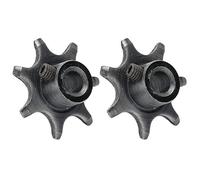 Huairdum Engrenage de Roue, Engrenage de Roue en métal 2Pcs, Roue dentée, engrenage denté pour incubateur