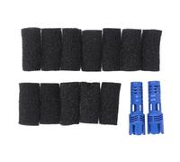 Huairdum Épurateur de Queue de Tuyau de Balayage pour Nettoyeur de Piscine, Pièces de Rechange pour 3900 Sport 180 280 360 380 480, avec 12 épurateurs de Queue et 2 Remplacements d'épurateur