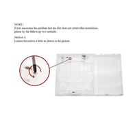 Huairdum Étui Transparent PS Slim, Coque de Remplacement, Housse de Console de Jeu DIY avec Plateau d'alimentation Supérieur et Inférieur et Couvercles de Fente d'extension, Idéal pour PS Slim