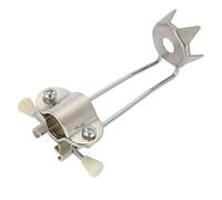 Huairdum Fixation de Canne à Glace, 4 Griffes à Usage intensif Fixation d'embout de Canne à Glace Béquilles de mobilité pour la mobilité Prise de Glace antidérapante pour bâtons de Marche