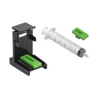 Huairdum Kit de Recharge d'encre Universel, Pousse-seringue 10 Ml, Clip ABS PP, Compatible avec les Cartouches d'encre 745 746 47 57 705 706 810 811 210 211, Taille Portable |Amorçage 'encre et