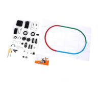 Huairdum Kit de Voiture Robot Visuel AI, Reconnaissance de Cible de Couleur Open Source, Codage Visuel, Voiture Robot Intelligente, Prise en Charge de la Programmation Scratch et Python pour la